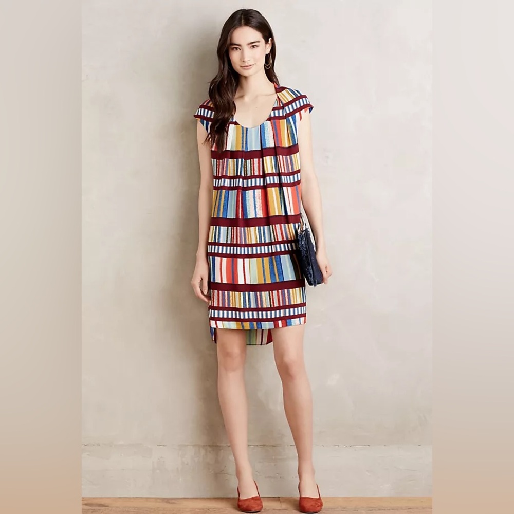 Anthropologie Maeve Au Revior Library Dress